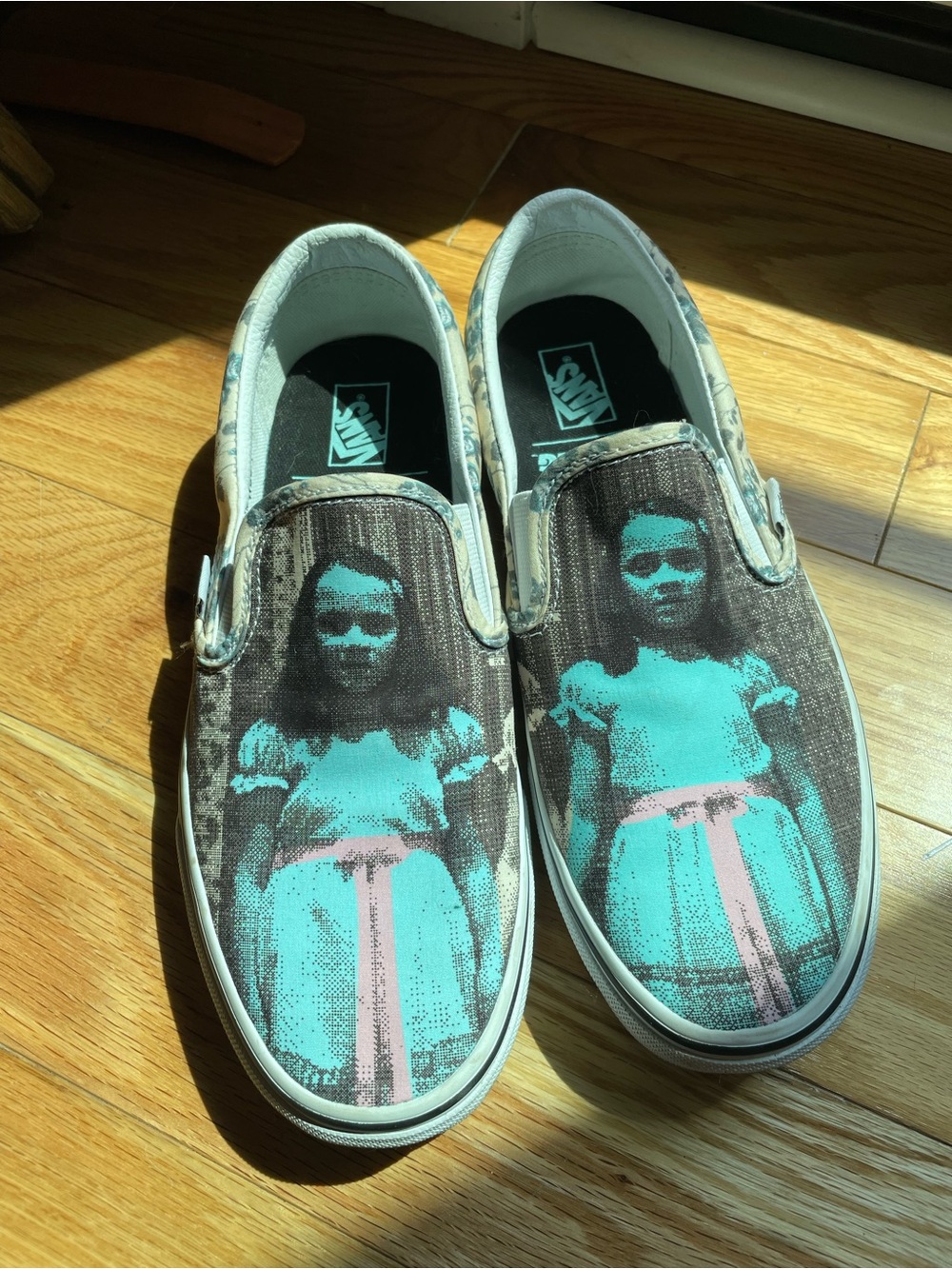 Vans the shining slip on shoes